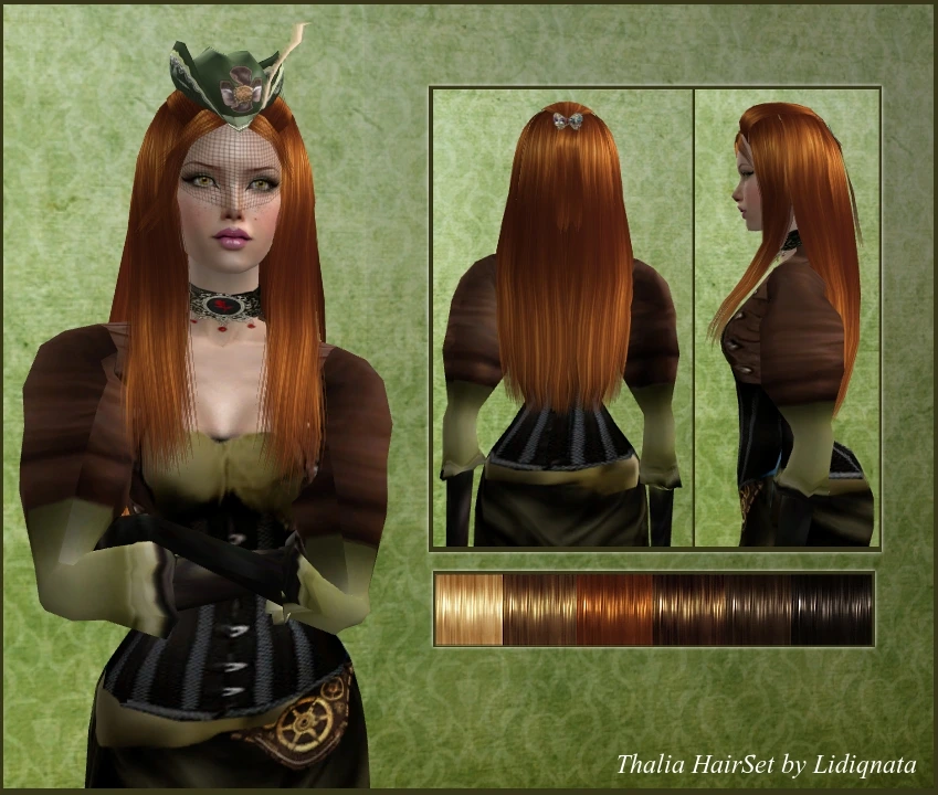 Thalia hair mesh
